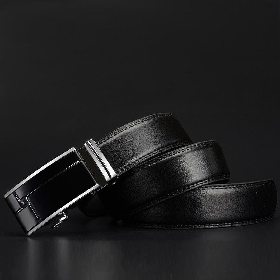 Ceinture de costume en cuir pour homme, modèle Tamaz - La Boutique de la Ceinture