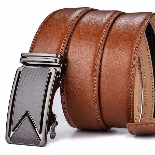 Ceinture de costume en cuir pour homme, modèle Velxe