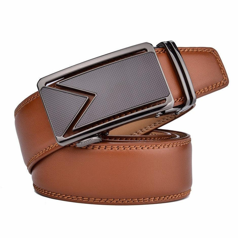 Ceinture de costume en cuir pour homme, modèle Velxe