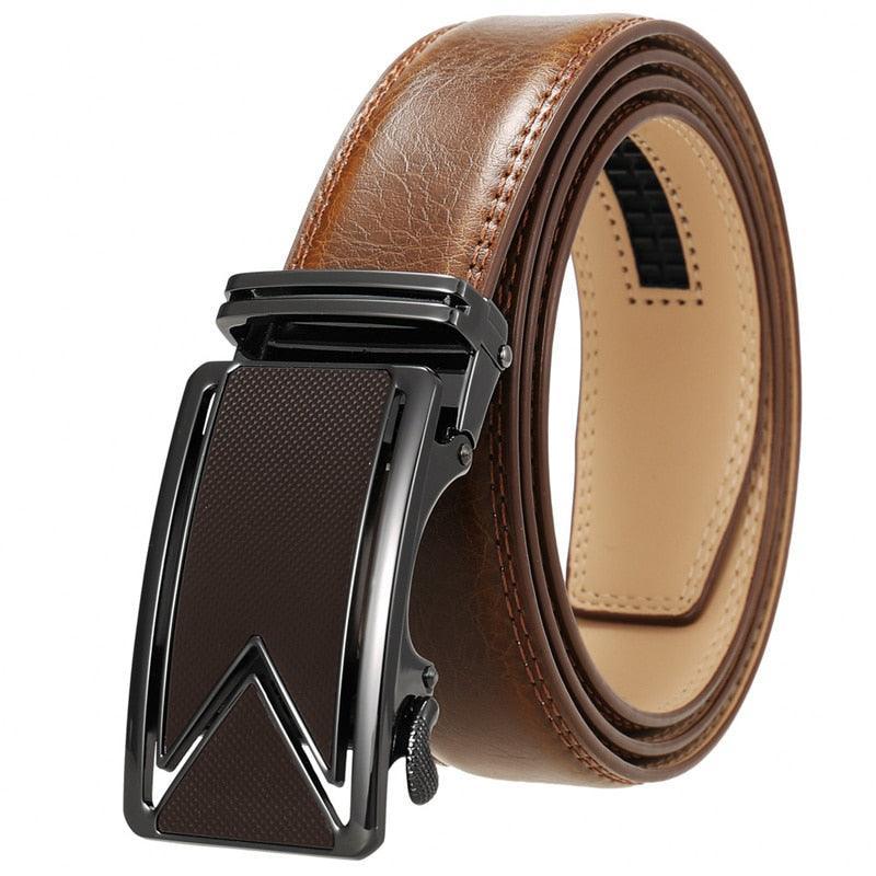 Ceinture de costume en cuir pour homme, modèle Velxe - La Boutique de la Ceinture