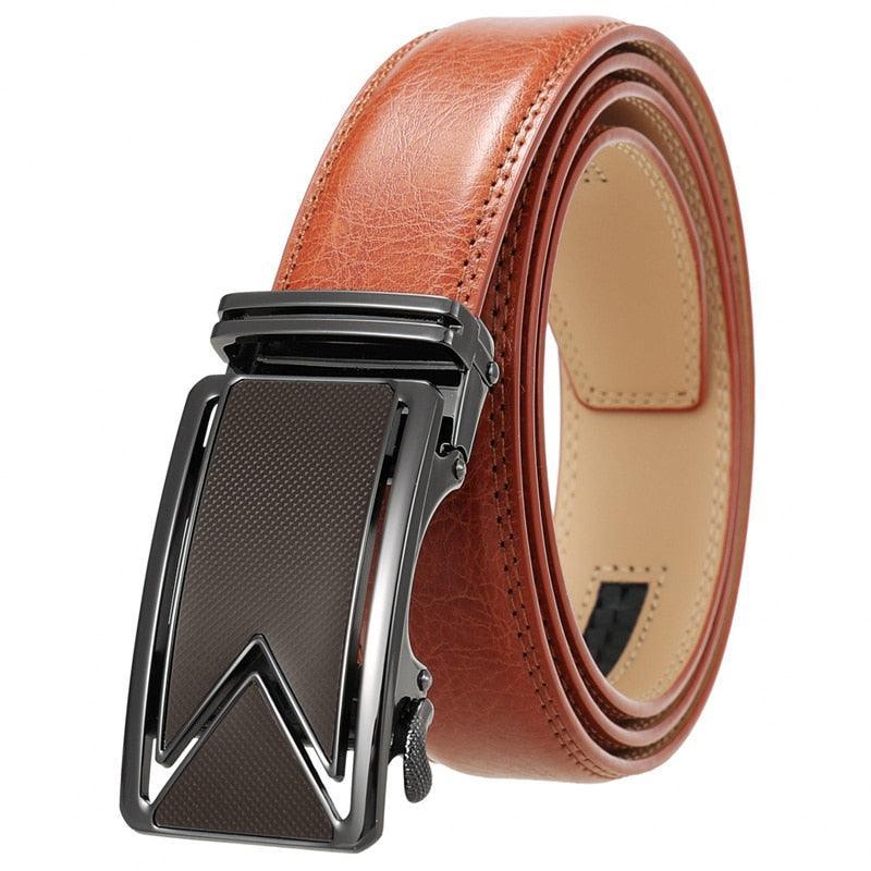Ceinture de costume en cuir pour homme, modèle Velxe - La Boutique de la Ceinture