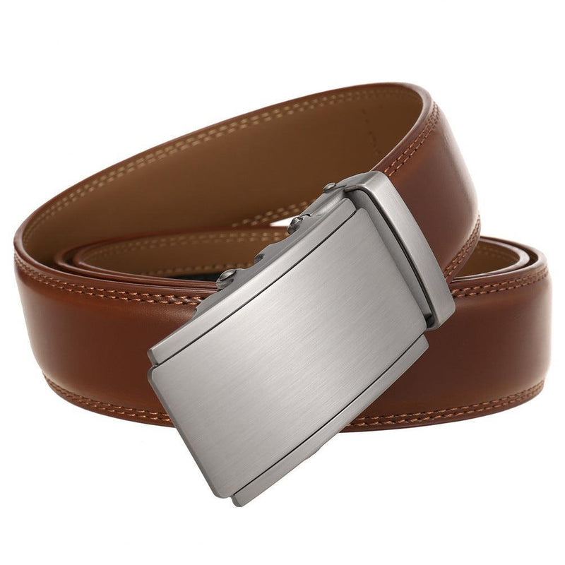 Ceinture de costume en cuir pour homme, modèle Vincze