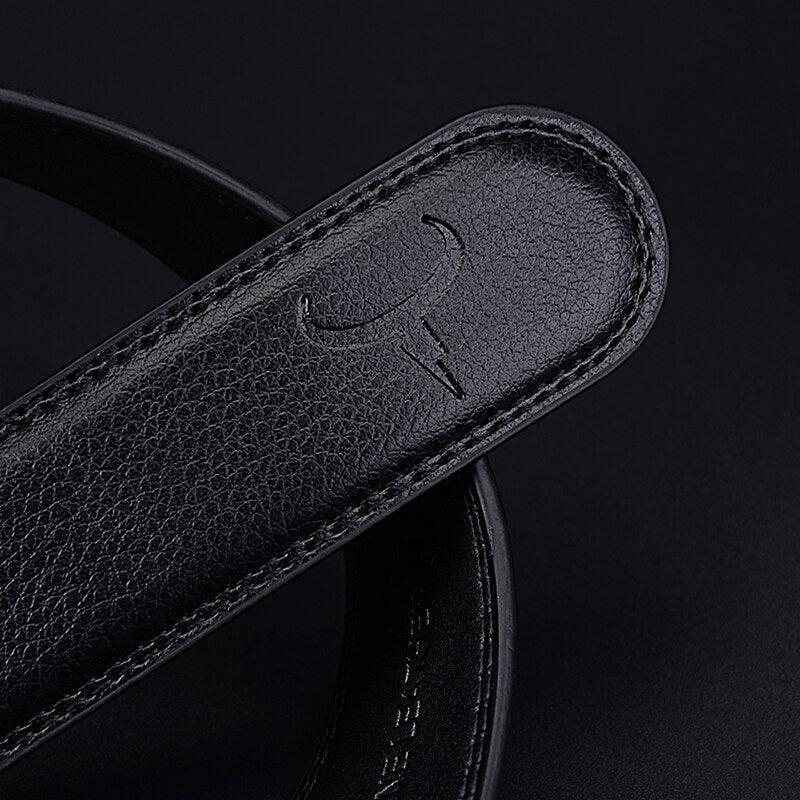 Ceinture de costume en cuir pour homme, modèle Vladimer - La Boutique de la Ceinture