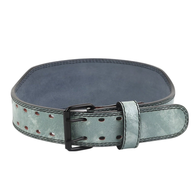 Ceinture de force en cuir, à l'aspect vieillit, modèle Aubin