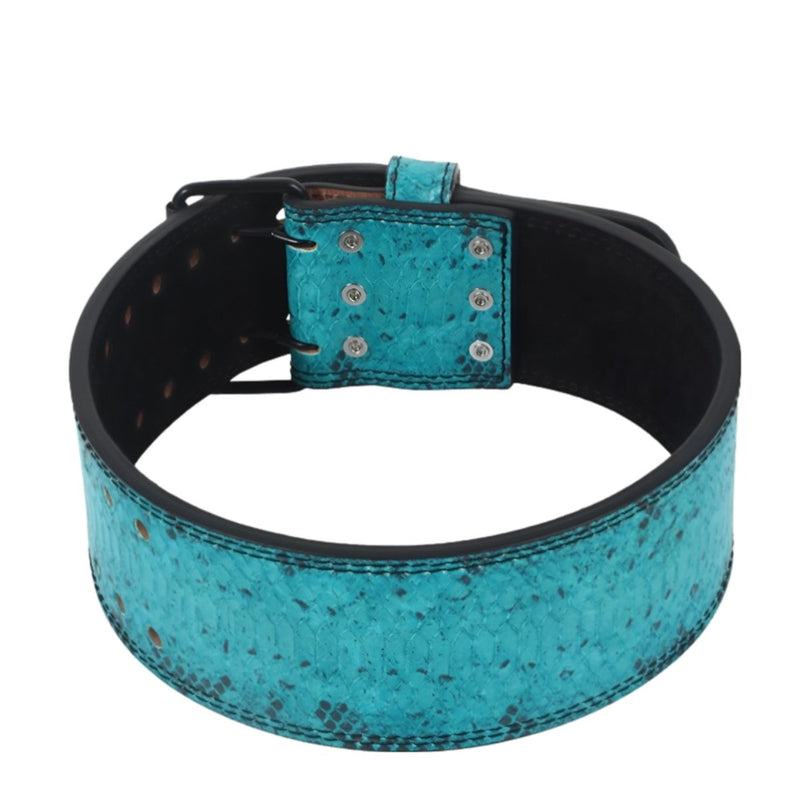 Ceinture de force en cuir, aspect abîmé, modèle Armel