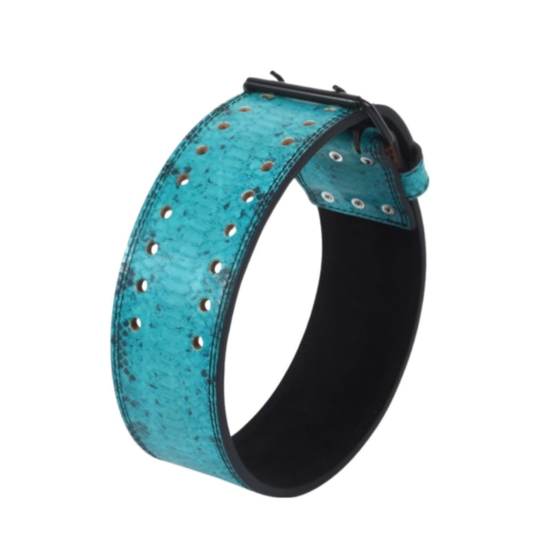 Ceinture de force en cuir, aspect abîmé, modèle Armel