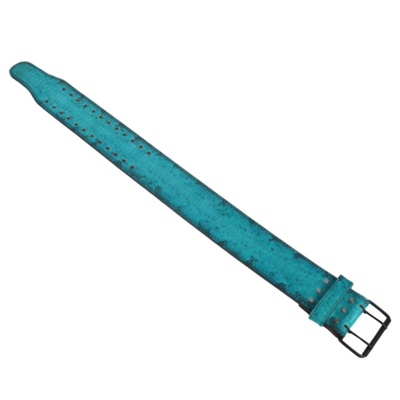 Ceinture de force en cuir, aspect abîmé, modèle Armel