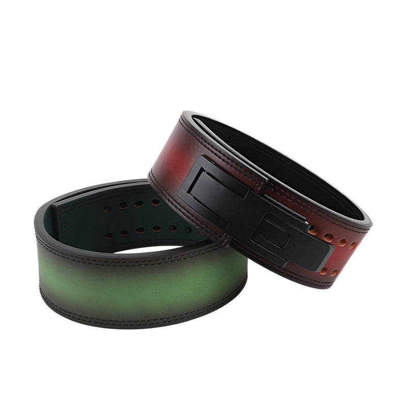 Ceinture de force en cuir, dégradé de couleur, modèle Max