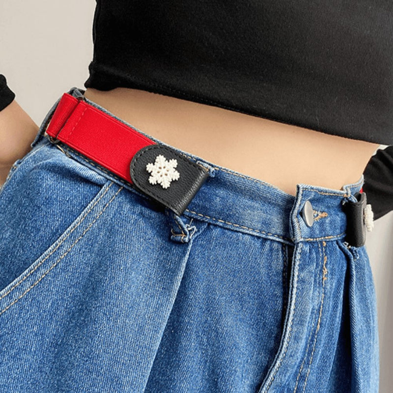 Ceinture élastique Sans Boucle Enfant à Cartoon Noël, fille et garçon, modèle Apolline