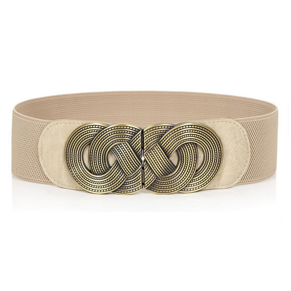 Ceinture élastique taille haute, pour femme, modèle Elise - La Boutique de la Ceinture