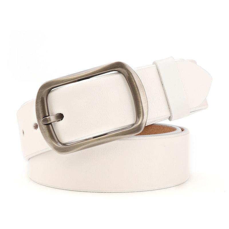 Ceinture en cuir pour femme, modèle Meri - La Boutique de la Ceinture