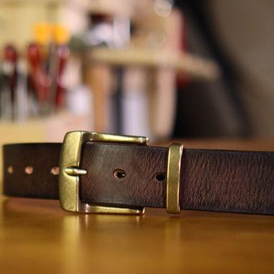 Ceinture en cuir pour femme, modèle Paki - La Boutique de la Ceinture