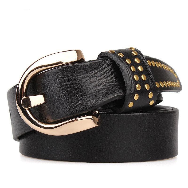 Ceinture en cuir pour femme, modèle Tutna - La Boutique de la Ceinture