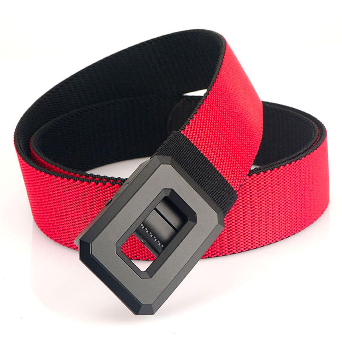 Ceinture en Toile Nylon élastique avec Boucle Automatique, modèle Talgat - La Boutique de la Ceinture