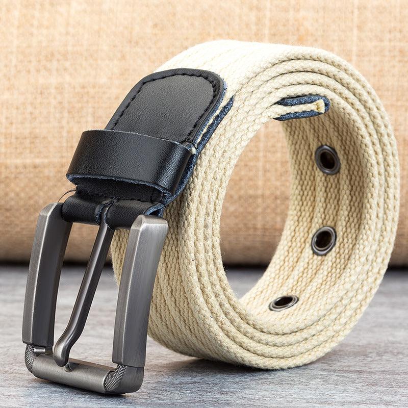 Ceinture en toile pour homme, modèle Achoris - La Boutique de la Ceinture