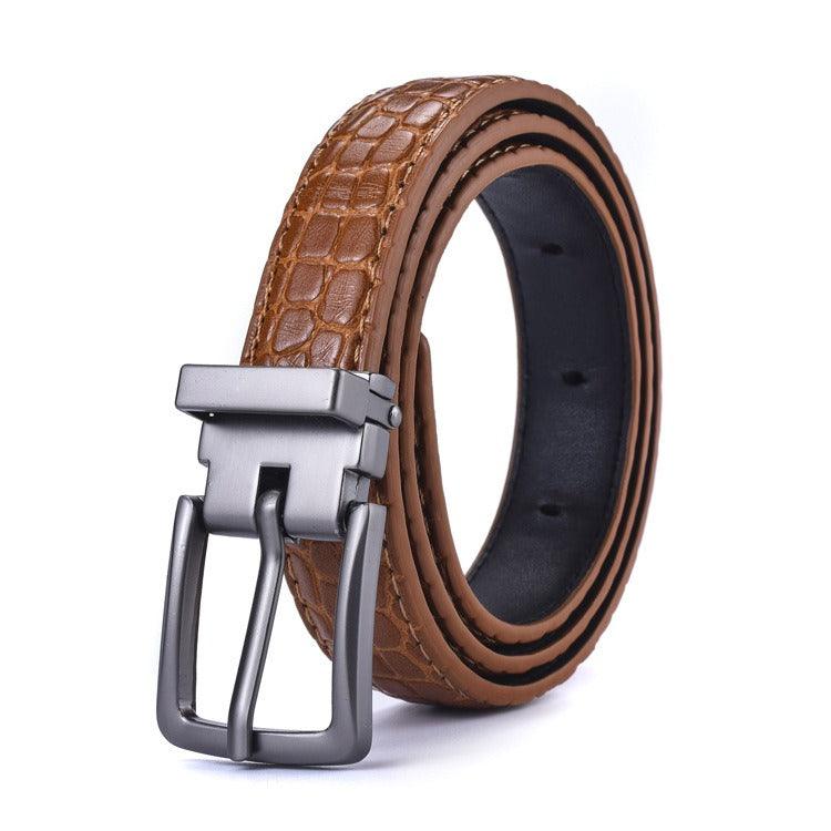 Ceinture enfant ajustable pour fille ou garçon en simili vegan, modèle Corky - La Boutique de la Ceinture