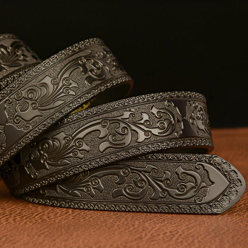 Ceinture Esprit Animal à motif tête de Mouton, modèle Cody