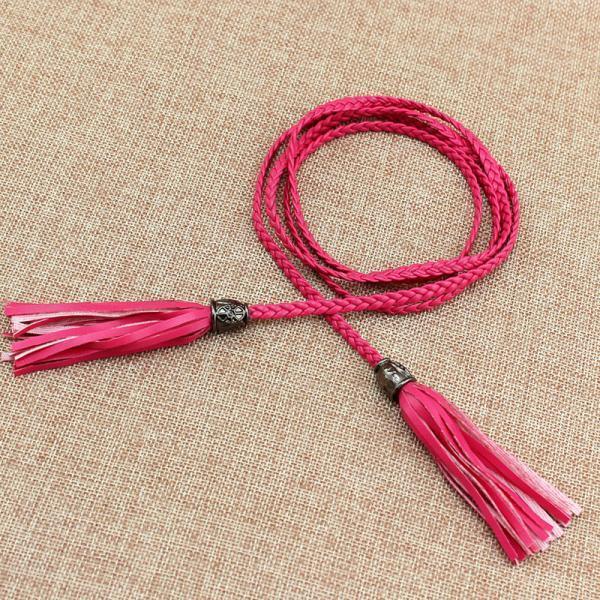 Ceinture fine à nouer modèle Tumunia - La Boutique de la Ceinture