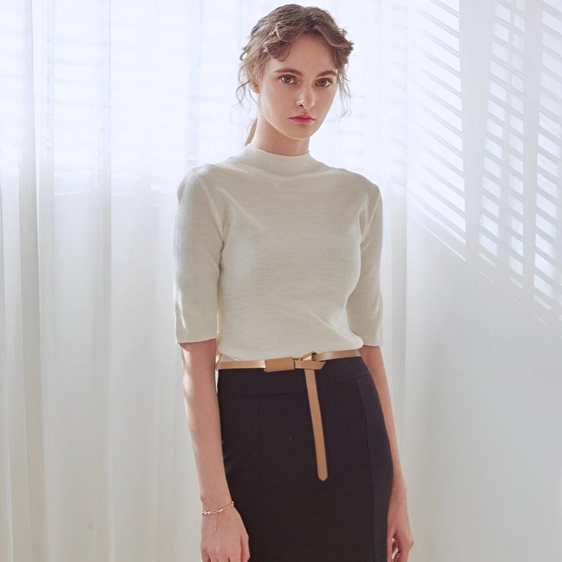 Ceinture fine pour femme, modèle Rusudani