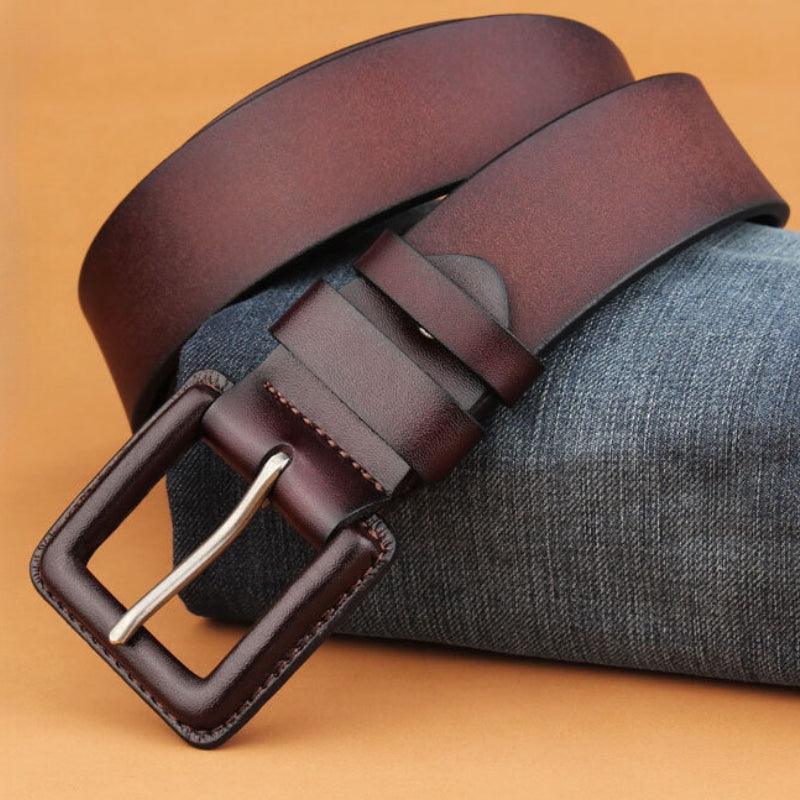 Ceinture grande taille avec boucle anti-allergie pour femme ou homme, modèle Kent
