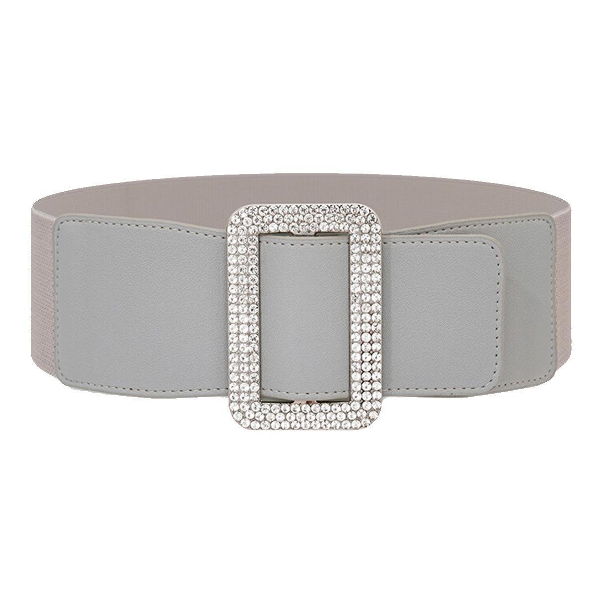 Ceinture large élastique, taille haute, pour femme, modèle Eloisa - La Boutique de la Ceinture