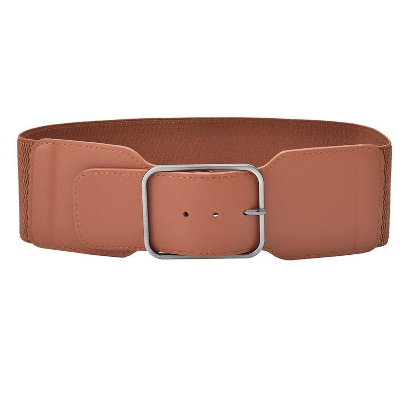 Ceinture large et élastique taille haute, modèle Clara