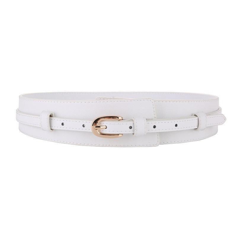 Ceinture large, taille haute, pour femme, modèle Bernice - La Boutique de la Ceinture