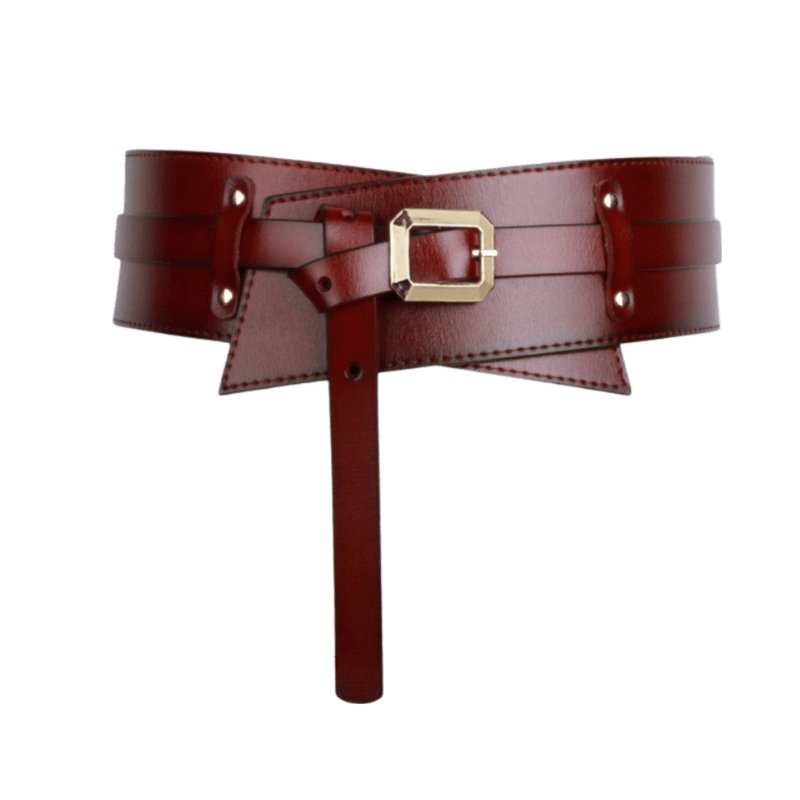 Ceinture large, taille haute, pour femme, modèle Munatia