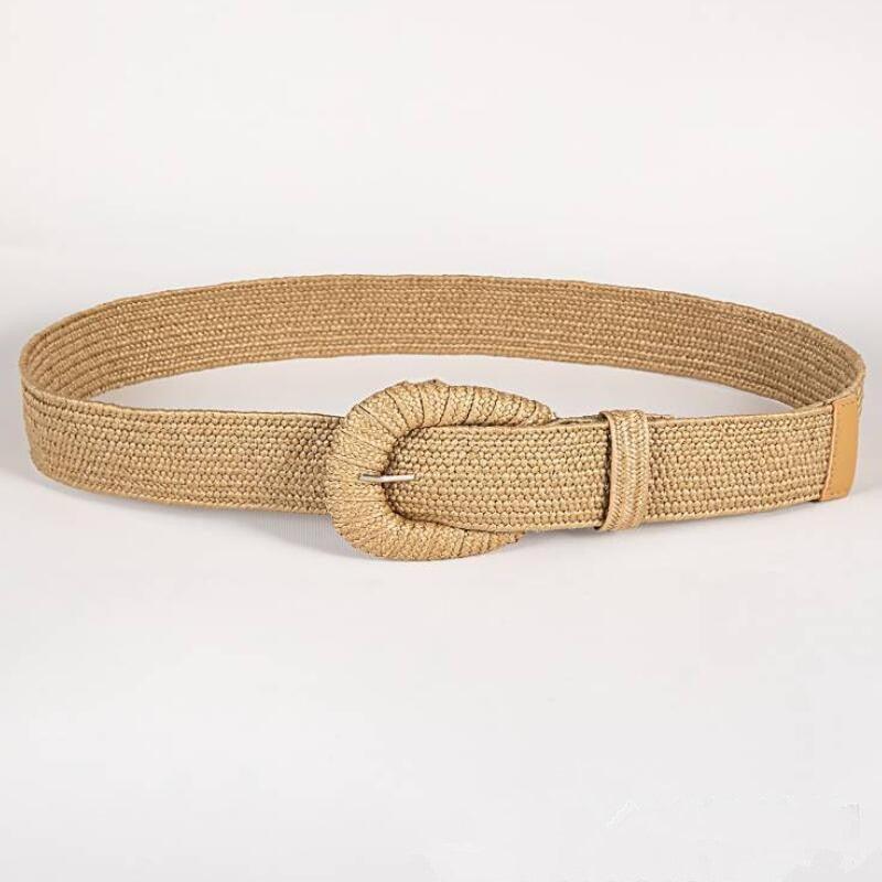 Ceinture large, taille haute, pour femme, modèle Serice