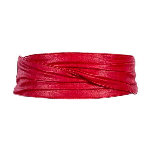 Ceinture large, taille haute, pour femme, modèle Utama - La Boutique de la Ceinture