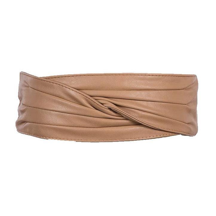 Ceinture large, taille haute, pour femme, modèle Utama - La Boutique de la Ceinture