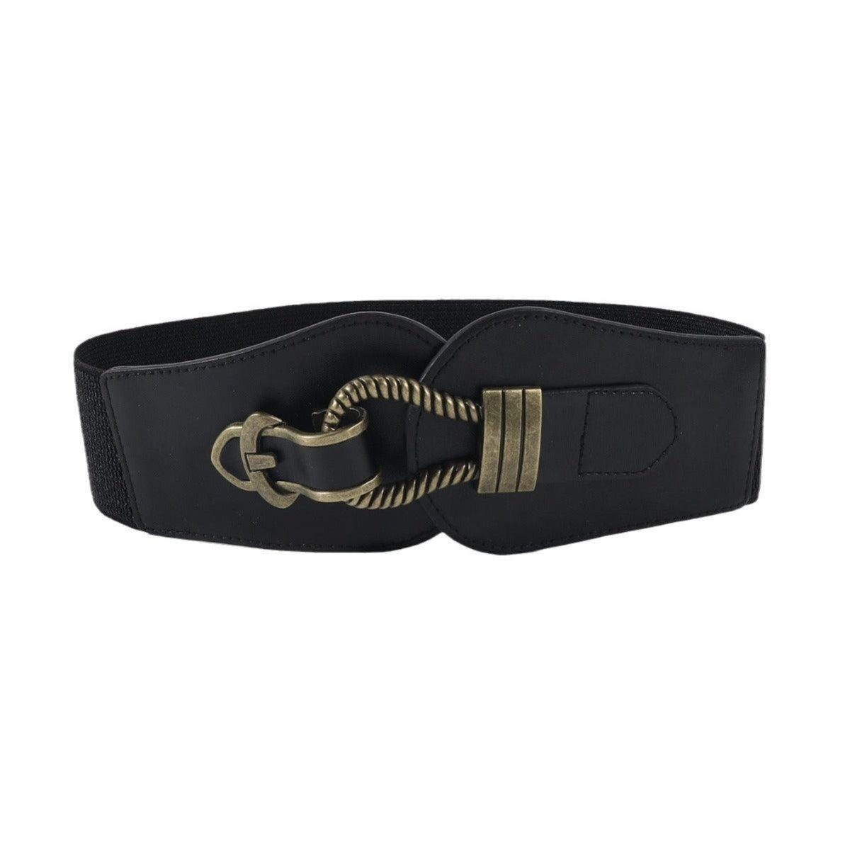 Ceinture large, taille haute, pour femme, modèle Vesia - La Boutique de la Ceinture