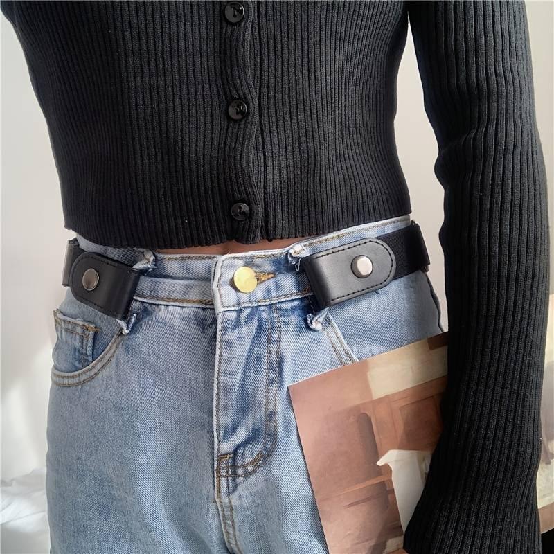 Ceinture Sans Boucle Élastique et Extensible, modèle Icilio