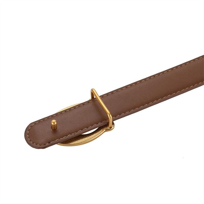 Ceinture simili cuir pour femme, modèle Irine - La Boutique de la Ceinture