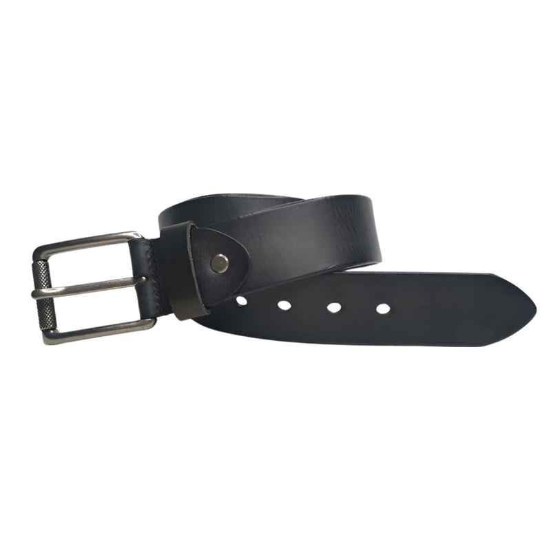 Ceinture souple en cuir pleine fleure, pour homme, modèle Enrico