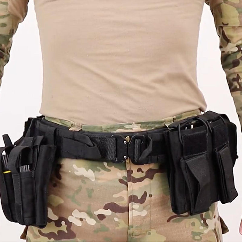 Ceinture Tactique MOLLE 6 pièces, modèle Grimkel