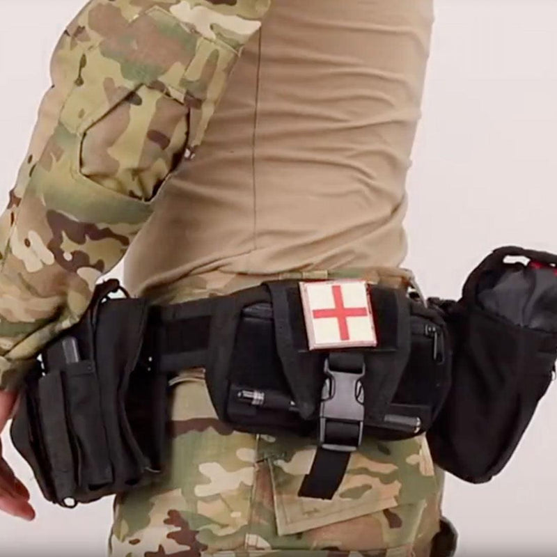 Ceinture Tactique MOLLE 6 pièces, modèle Grimkel