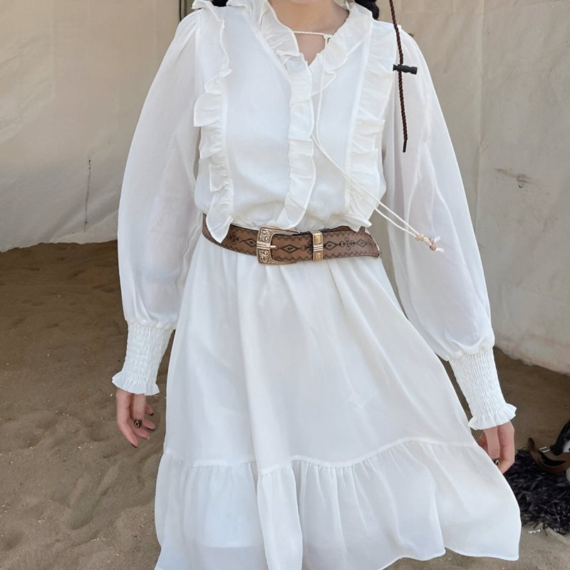 Ceinture Western à motifs géométriques, modèle Maeda