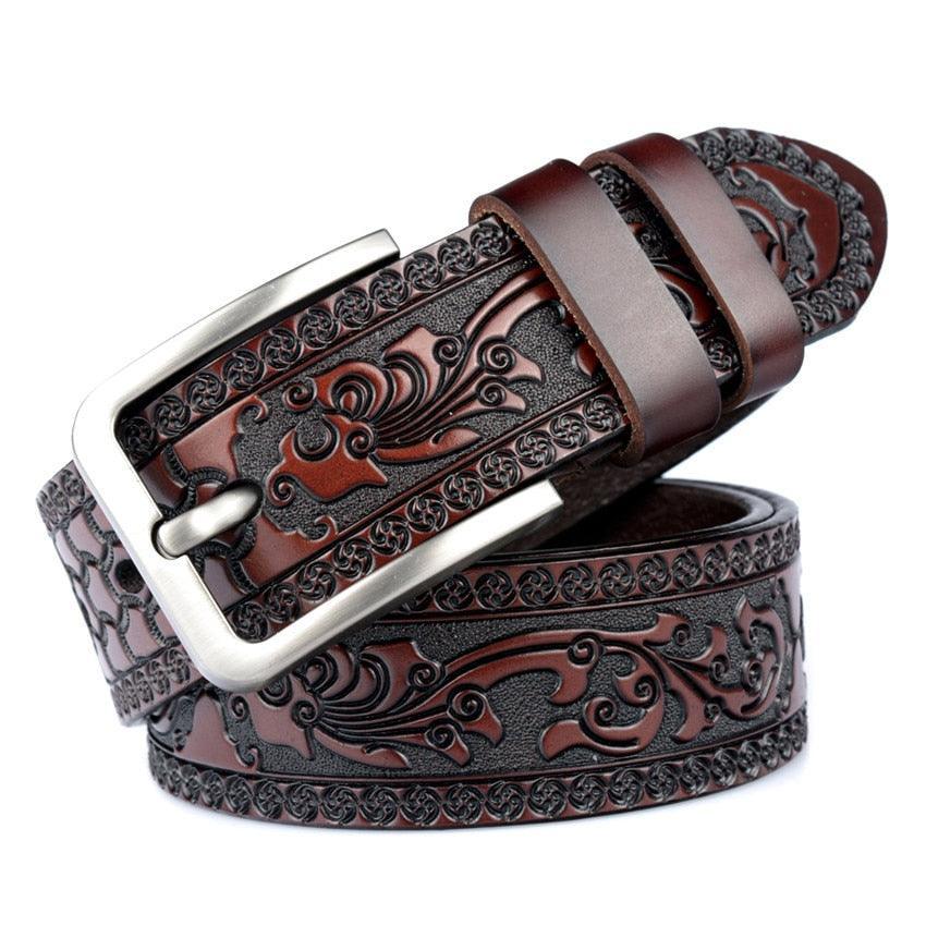 Ceinture Western en cuir pour homme, modèle Glory - La Boutique de la Ceinture