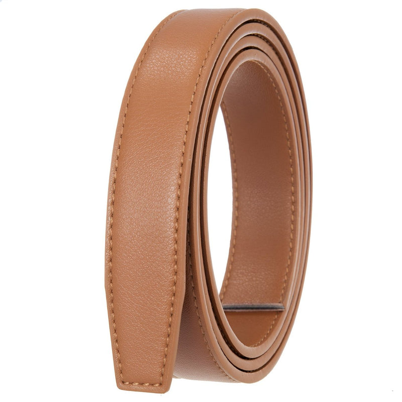 Lanière de ceinture 2.4 cm, en cuir, pour boucles automatiques, pour femmes, modèle Evelyn