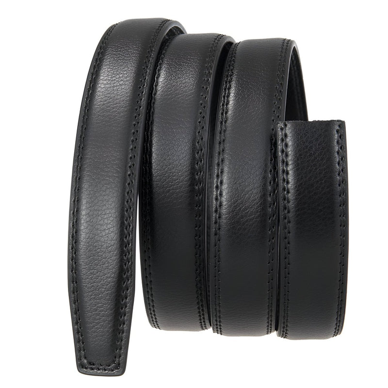 Lanière de ceinture 2.4 cm, en cuir, pour boucles automatiques, pour femmes, modèle Hermine