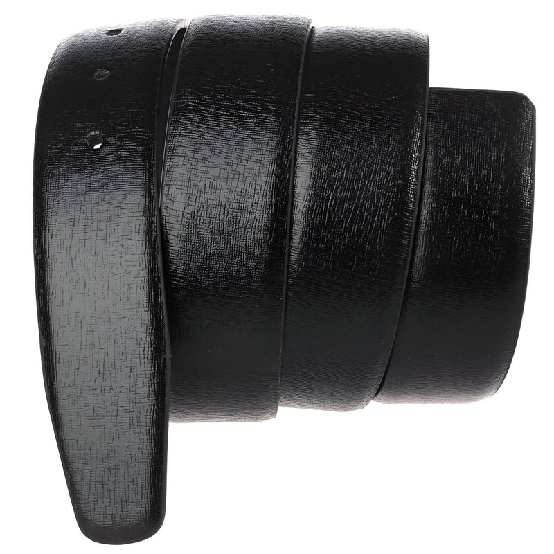 Lanière de ceinture 3.4 cm, en cuir, pour boucles ardillons, aspect vieillit, modèle Maloney