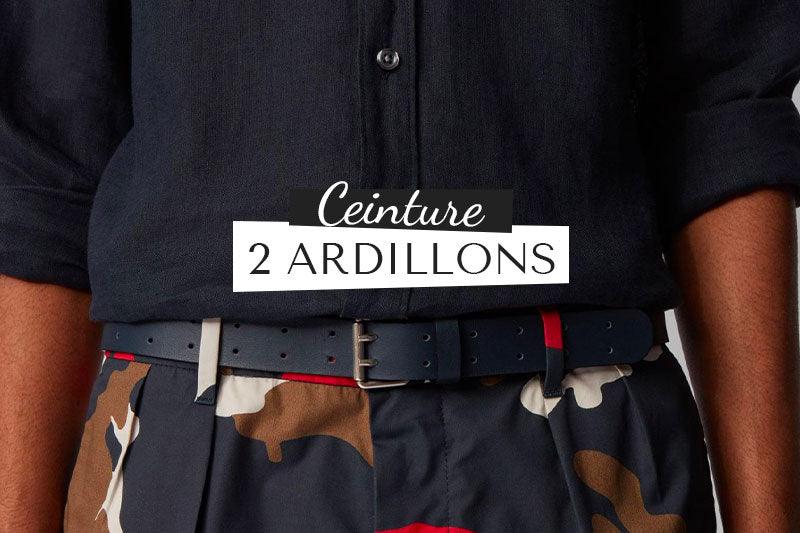 Ceinture à Double Ardillon pour Homme