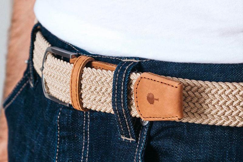 Ceinture Beige pour Homme