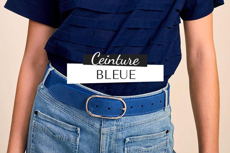 Ceinture Bleue Femme