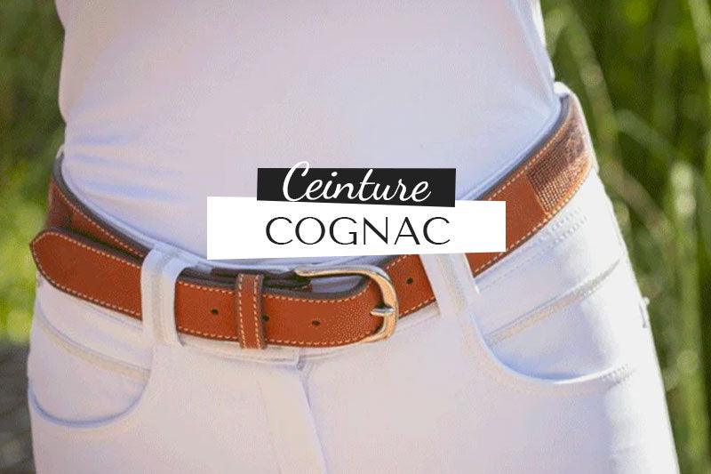 Ceinture Cognac Femme