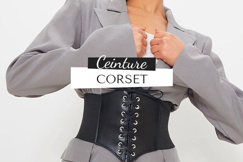 Ceinture corset femme
