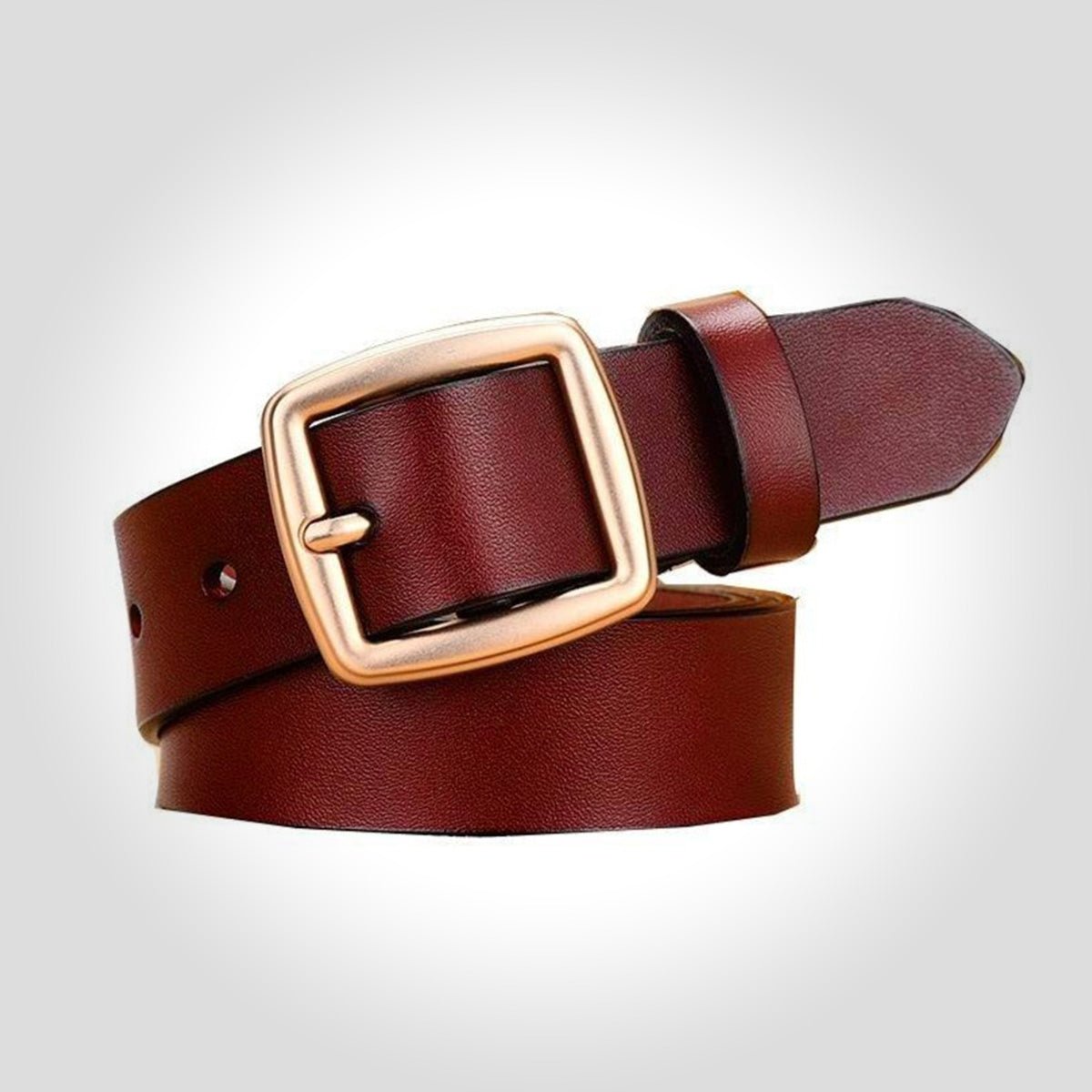 Ceinture Femme à Boucle Carrée