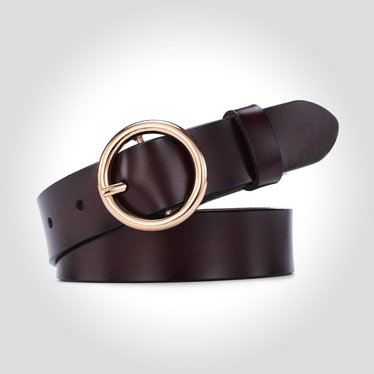 Ceinture Femme à Boucle Ronde
