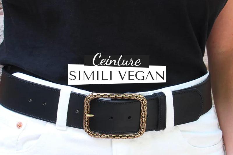 Ceinture Femme en Simili Vegan